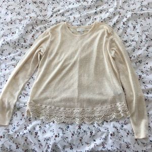 Cream Sweater